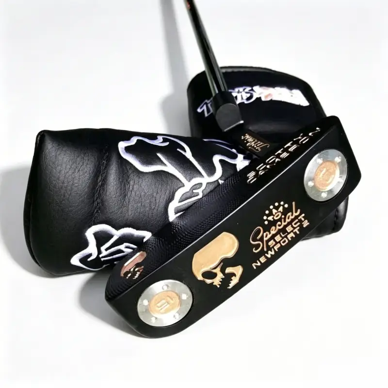 2026 latest model golf club for men, skull-shaped straight putter (Buy two or more and receive a beautiful gift)