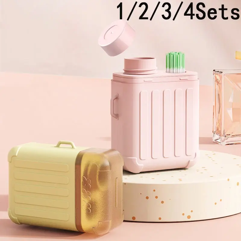 Eco-Friendly Disposable Handheld Ear Piercing Cleaning Kit, Single-Use Ear Hole Care Solution, Convenient Jewelry Maintenance Tool Set