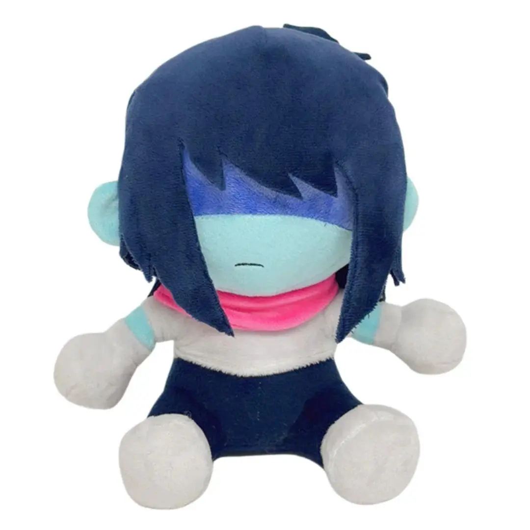 Cool Kris Plush Toy Deltarune Kris Game Character Merchandise Soft Stuffed Plushie for Fans Collectible Birthday Xmas Gift