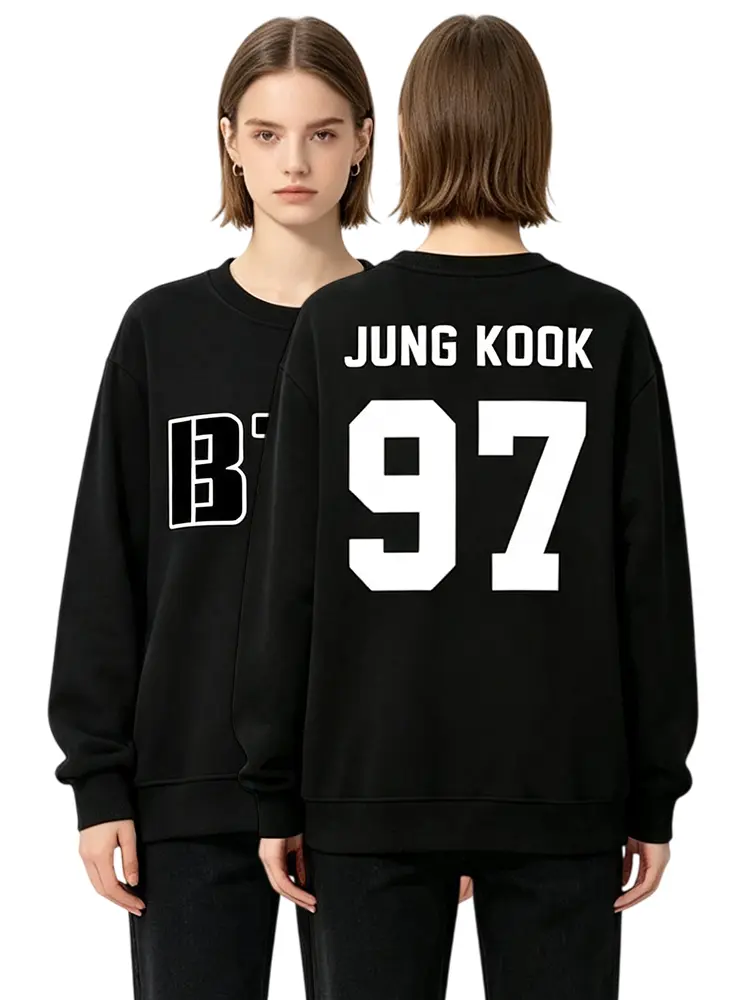 ARIRANG 2026 Kpop Inspired Graphic Shirt for Fans, Women's Long Sleeve Crew Neck Pullover Sports Sweatshirt, Unisex Loose Fit Breathable Cotton Tee, Black S-5XL Casual Streetwear Music Style Top, Halloween Gift Christmas Gift, Youth Adults Trendy Outfit
