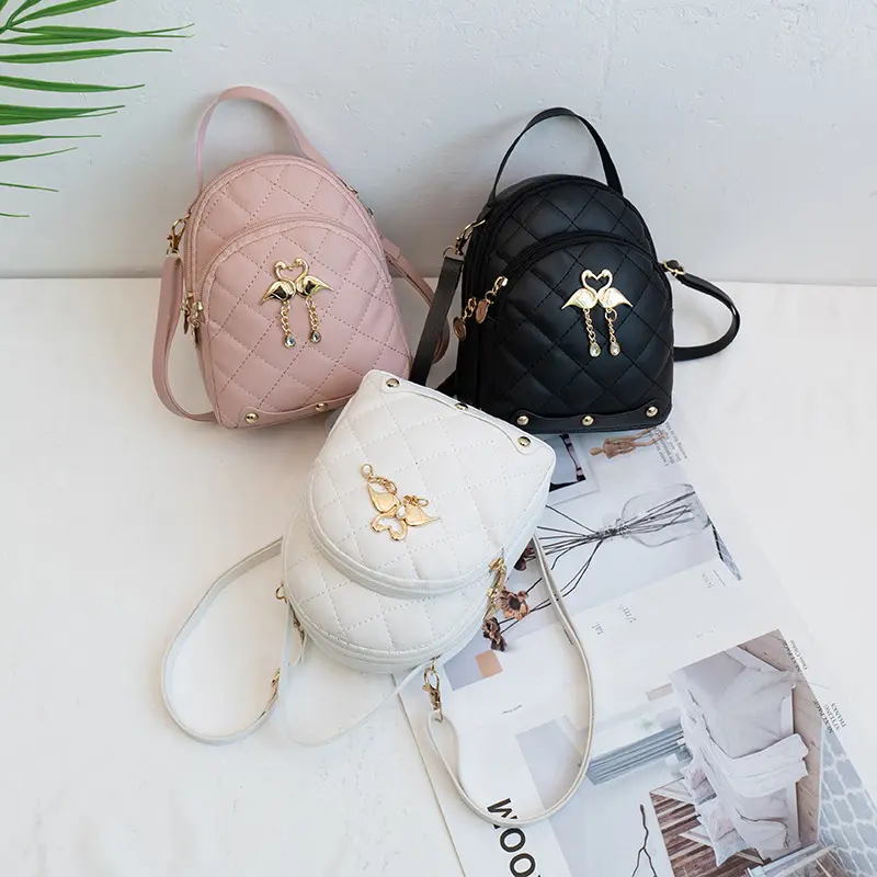 Quilted Mini Backpack Purse for Women, Small Fashion Backpack with Top Handle, Cute Everyday Bag for Campus, Travel, Shopping & Daily Outfits