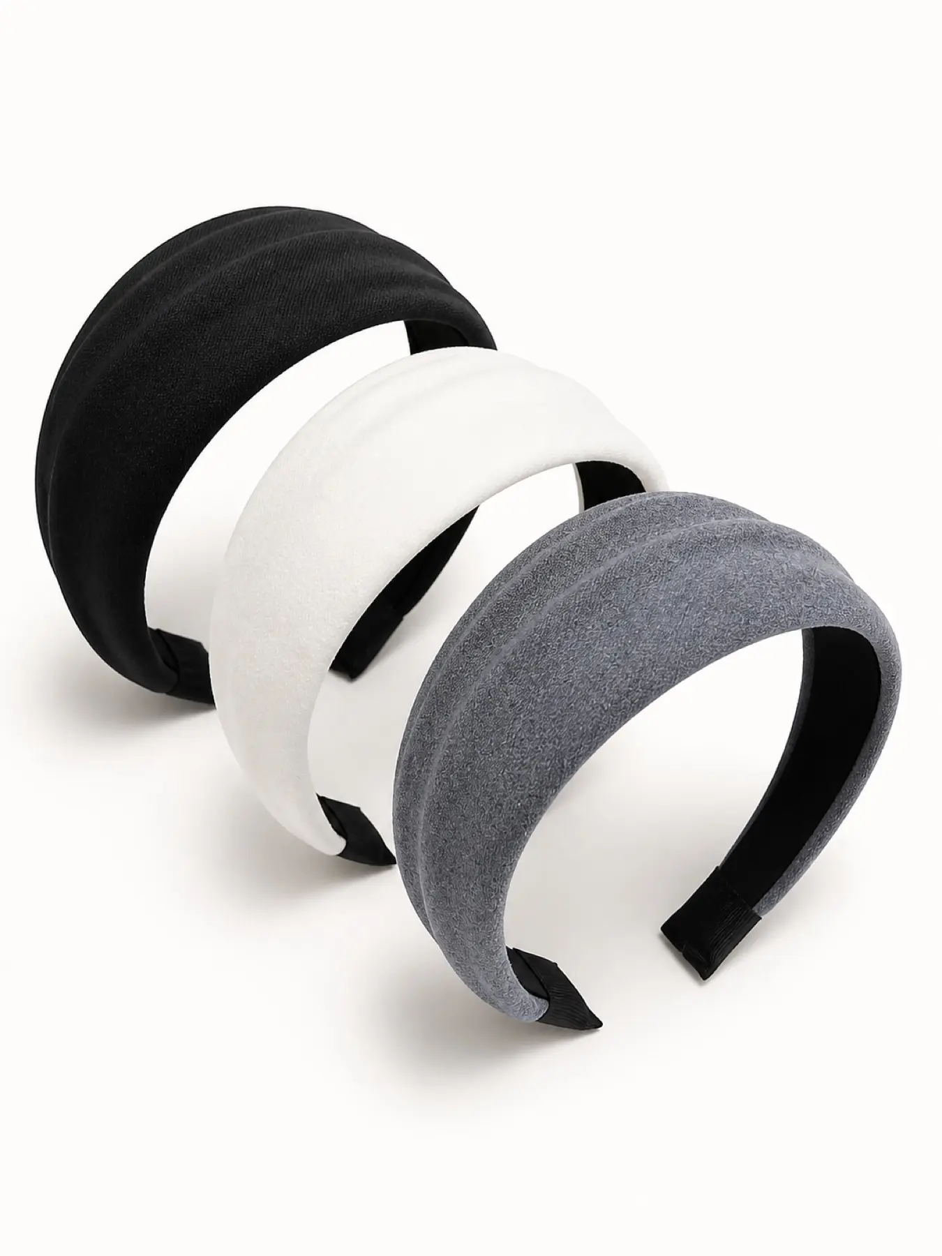 3-Pack Cozy Wide Headbands for Women | Soft Vintage Hair Accessories for Fall & Winter