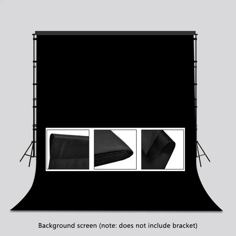 Pure black light absorbing cloth, black velvet cloth, black plant velvet cloth, photography, photography, background cloth, black velvet cloth, live broadcast cloth, photography, photography