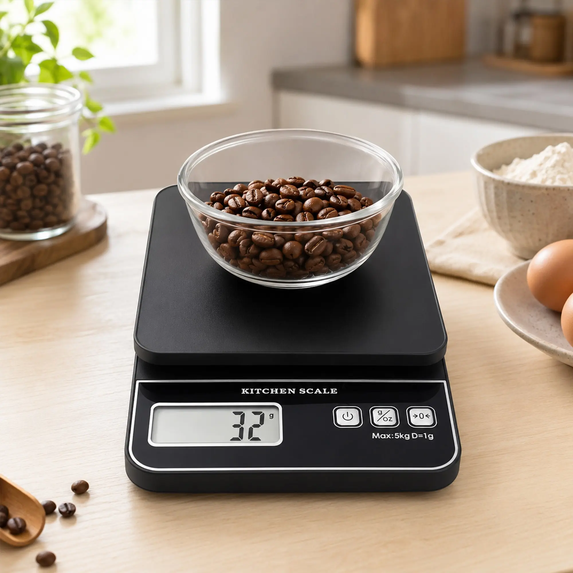 Kitchen Digital Scale Precise Weighing, Home Baking Scale, Small Practical Food Measurement Gram Scale, Kitchen Multi-Function Scale, Kitchen Scales
