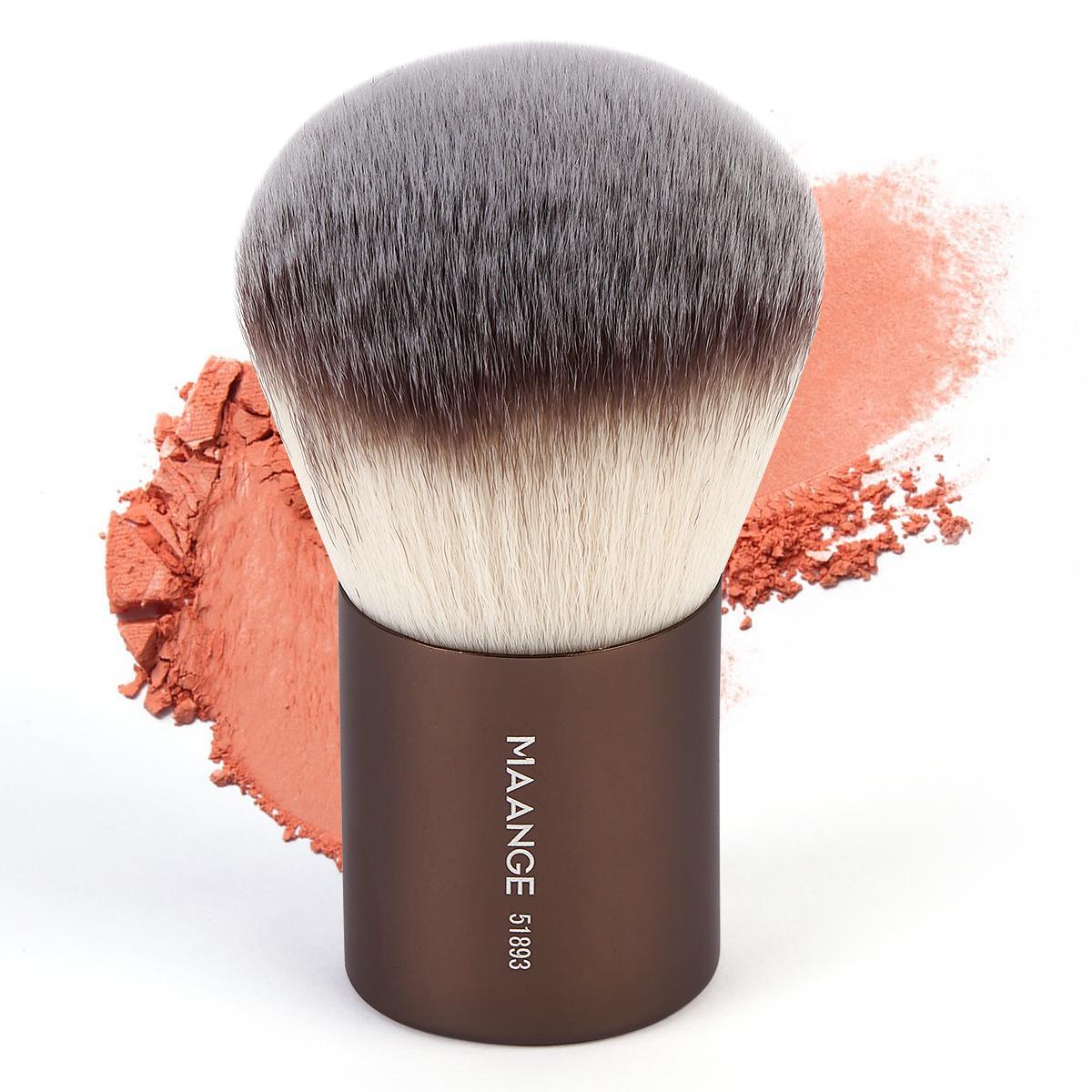 Maange Makeup Brush with Storage Bag, Cosmetic Brush Set, Cosmetic Brushes for Facial Primer & Detail Processing, Soft Bristles Brushes with Comfortable Grip for Beginners, Summer Makeup, Multifunctional Makeup Brushes, Makeup Brush Kit #GLOBAL PICKS