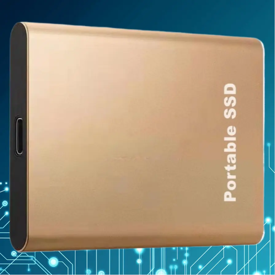 Ultra Thin High Speed Portable External SSD Large Capacity Storage Expansion Upgrade Drive