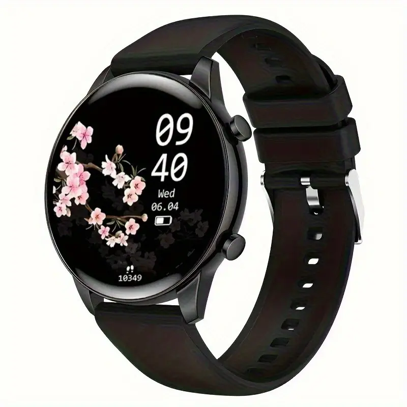 New Unisex Sports Smart Watch, 1.5 Inch Touch Screen, Call and Message Function, Step Counter, Multiple Sport Modes, iOS/android Compatible, Tpu Strap, Alloy Case, Ideal Gift