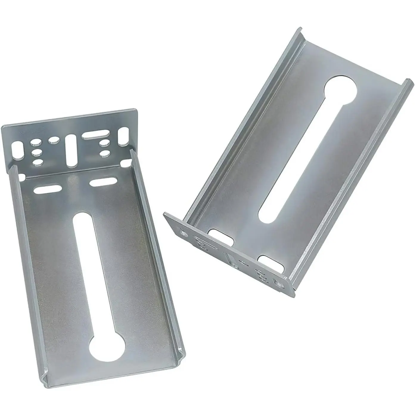 LONTAN 6 Pairs B4502 Rear Mounting Brackets for Drawer Slide, Cabinet Drawer Bracket for Face Frame Cabinets, Fits 1.77 inch(45mm) Width Drawer Glides