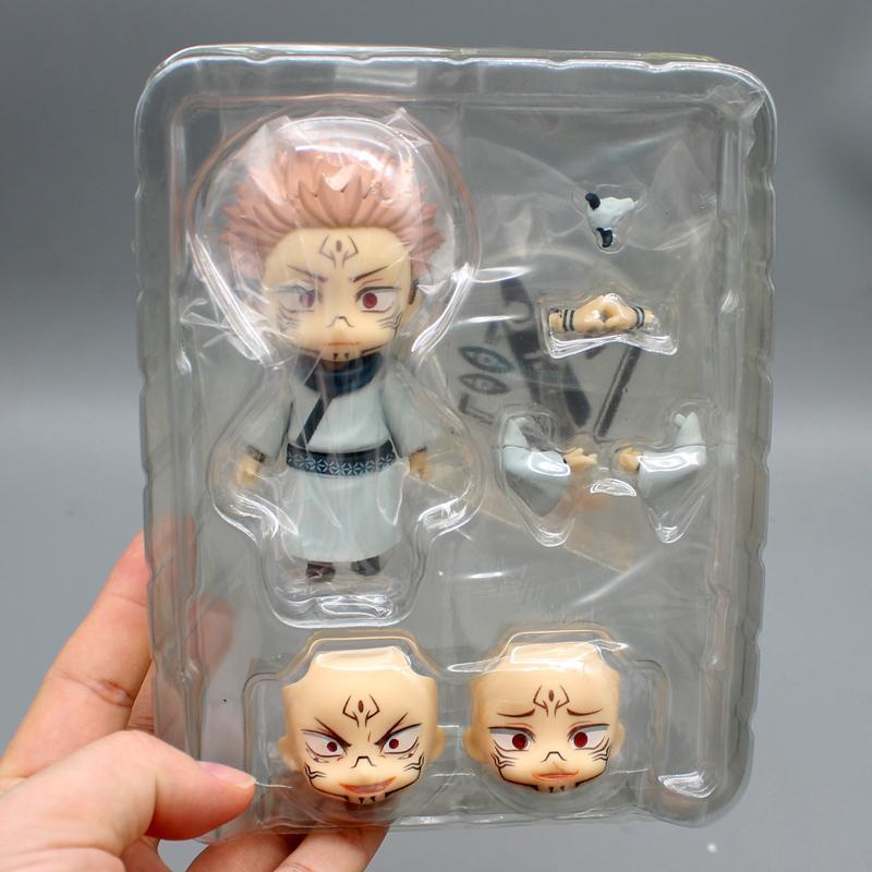 10cm Anime CHOSO Jujutsu Kaisen Mini Geto Figures GSC #2205 Gojo Satoru Figure #1766 Yuta Figurine Sukuna Dolls Toys PVC Model popular