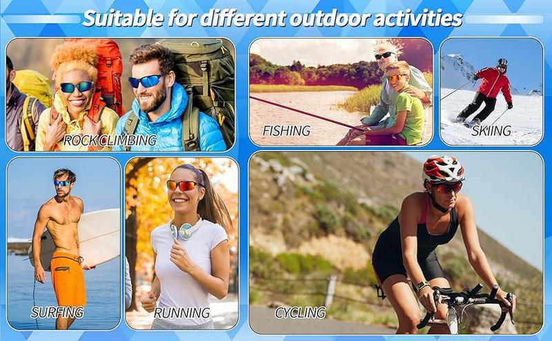 4-Pack Polarized Sunglasses for Men and Women, UV400 Protection, Lightweight Half Frame or Rimless Outdoor Eyewear LED Glowing Pumpkin Skull Party Rings The Way of Water Cosplay Bodysuit