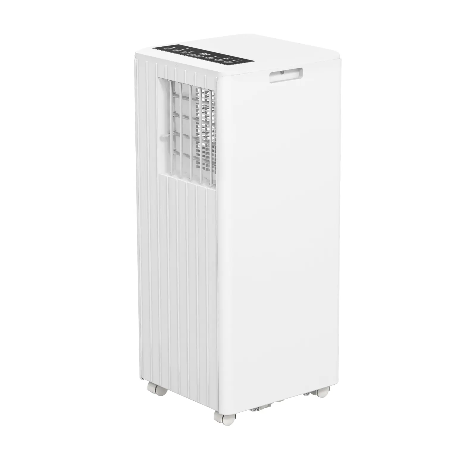 Compact 8000 BTU Corded Portable Air Conditioner - Plastic Body, 3-In-1 Unit with Cool/Dehumidify/Fan Modes, Cools Up to 350 Sq.Ft, White, Standard Plug