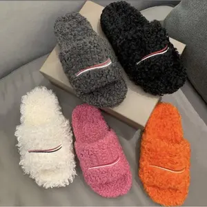 Designer Fuzzy Comfortable Indoor & Outdoor Slides - CuteSoft Slippers in Various Colors for Cozy Wear Flipflop WomenGirl Footwear Black Walking Shoes slippers women Casual bear claw slippers women's slippers slippers for women