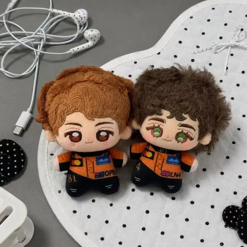 10CM New F1 Driver Plush Doll Toy Cute George Russell Oscar Piastri Peripherals Pendant Dolls For Fans Soft Stuffed Doll Gifts