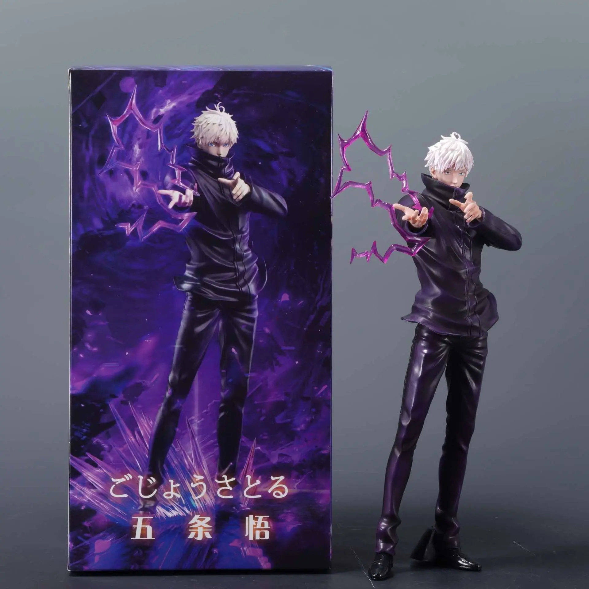 Jujutsu Kaisen Handmade Wm Five-Path Standing Battle Form Gk Collectible Figure, Anime Model Toy, Secondary Dimension Decorative Item