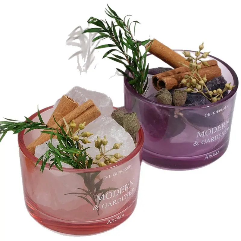 Diffusion Stone Aroma Set, Long-Lasting Home Fragrance, Crystal Essential Oil Diffusers, Bedroom Gift for Women, Indoor Use