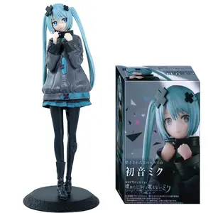 New!Hatsune Miku In A World With Closed Windows Collectible Anime Action Kwaii Miku Figures Peripheral Model Toys Christmas Gift