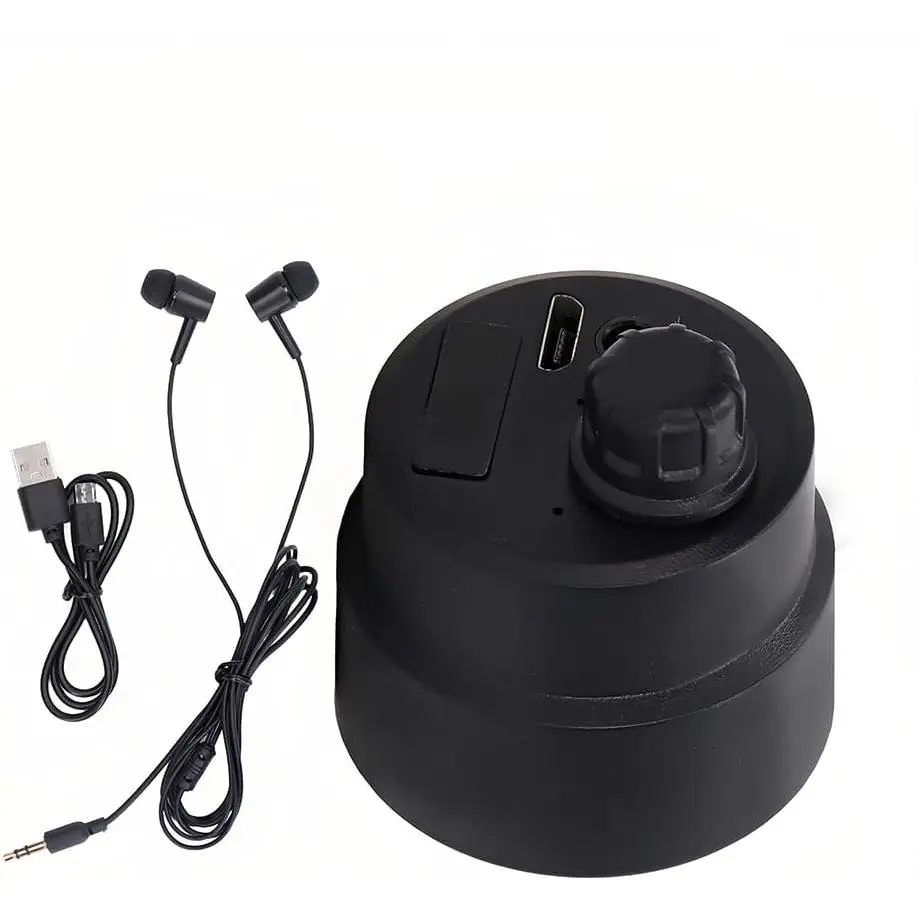 High Sensitive Water Leakage Detection Device, Underground Wall Pipe Leak Listening Detector Sound Intensifier Monitor with Earphone for Home Basement Kitchen Bathroom Laundry
