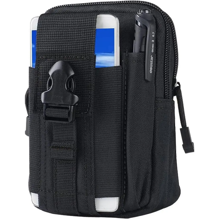 Tactical Waist Bag - Universal Outdoor EDC Wallet, Camping Waist Bag Pocket, Small Tool Pocket, Perfect for Outdoor Activities, Lightweight and Waterproof, Durable Outdoor Hiking, Multi Compartment Backpack tiktokshopbacktoschool