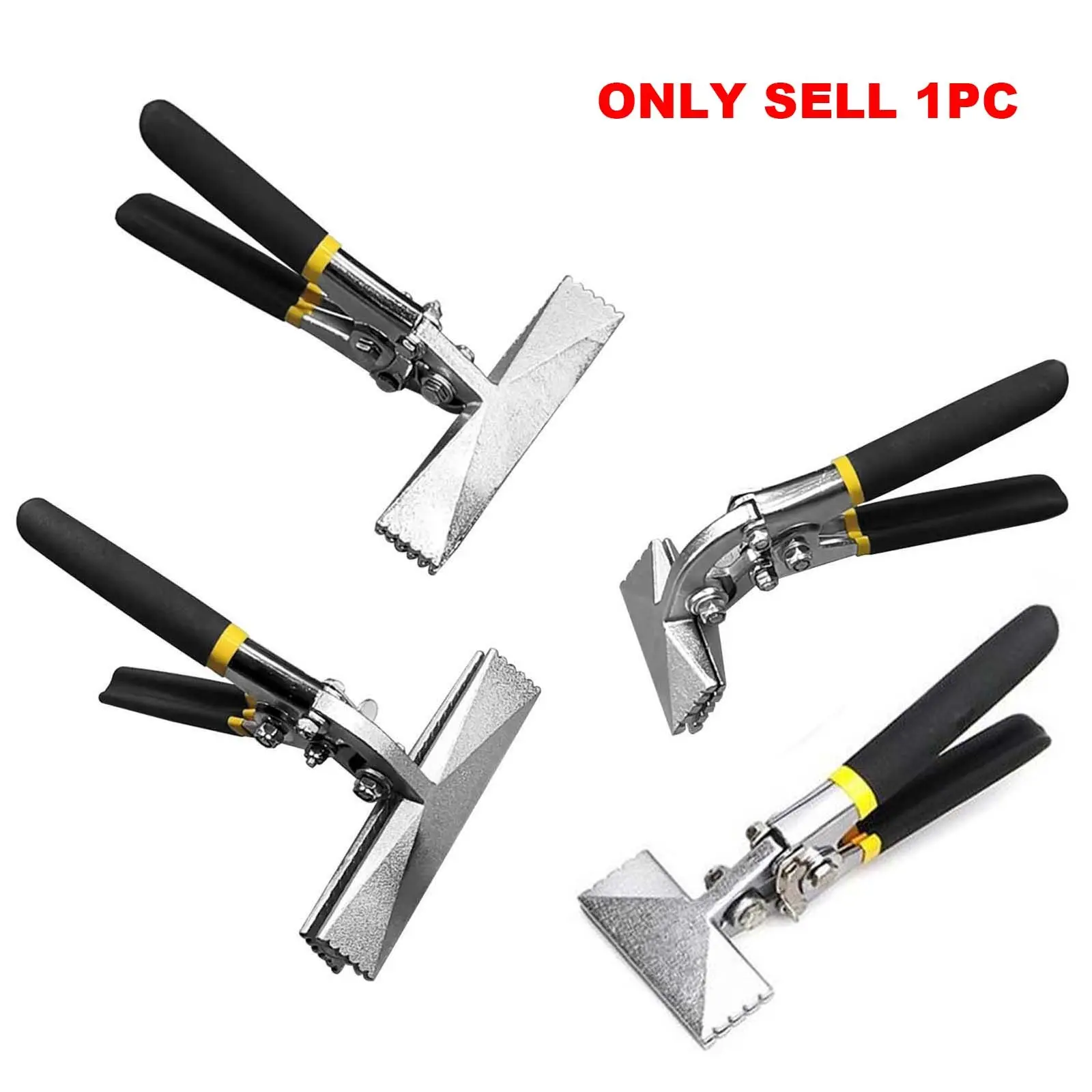 3/6 Inch Flat Mouth Iron Plate Bending Plier, 1 Count Light Steel Angle Bending Tool, Double Dip Handle Bending Tool, Professional Cutting Tool