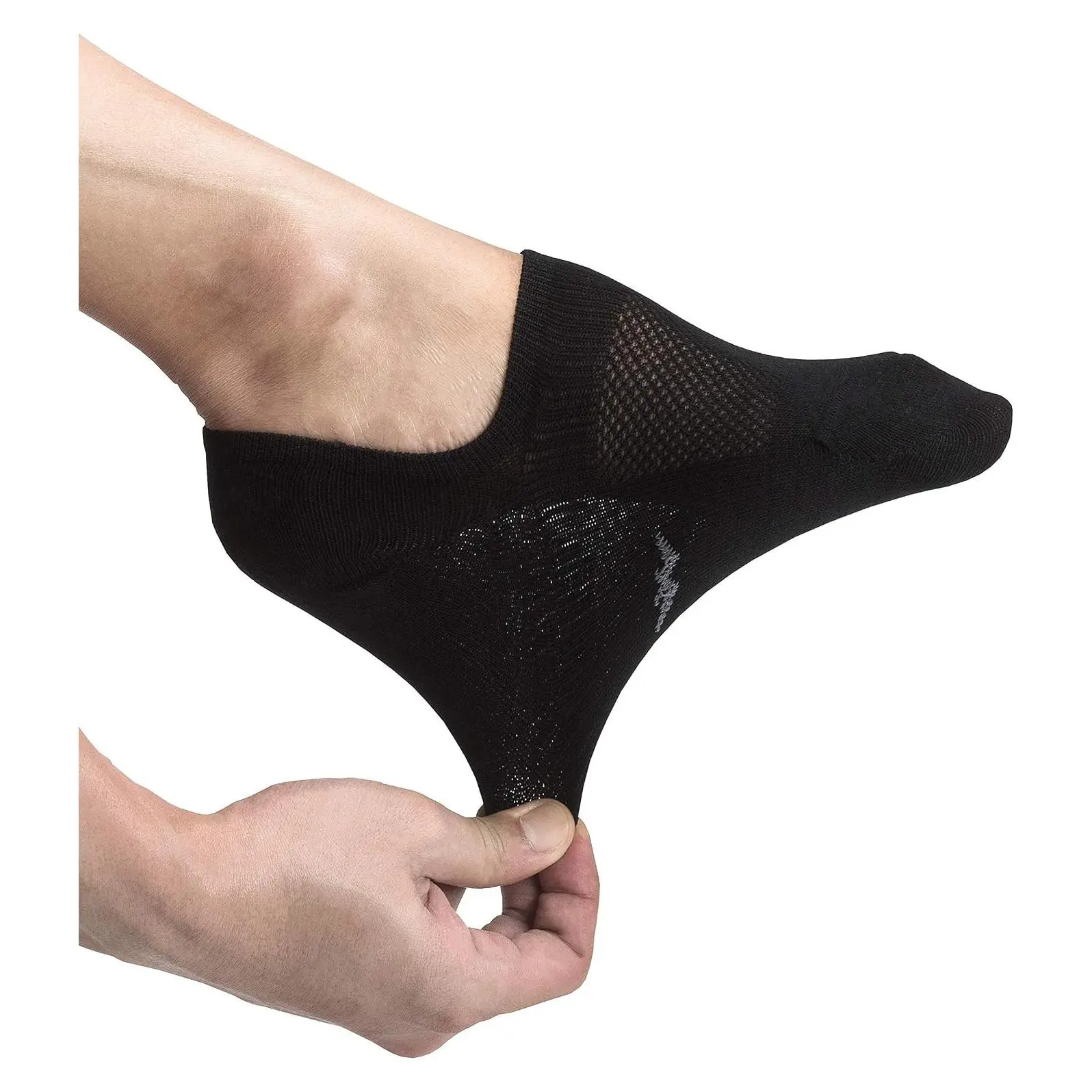 Thin No Show Socks with Seamless Wide Toe Box, 6-Pack Unisex Cotton Liner Footies, Size S-XLGift