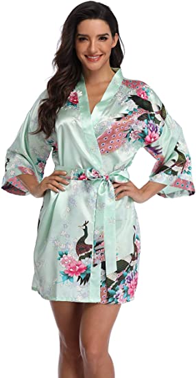 Rayon Robes Women Nightwear Flower Home Clothes Intimate Lingerie Casual Kimono Bath Gown Lady Night Dress Oversize 3XL