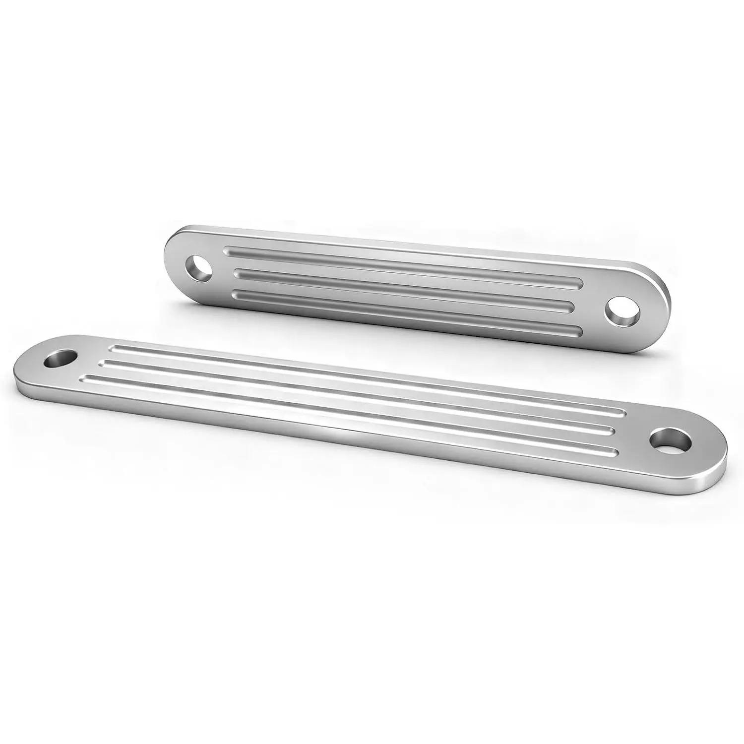 Transom Support Plate Kit Fit for 15" X 2" Top Bolt Holes Standard and 12" x 2" Lower Bolt Holes Standard, 3/8" Cast Aluminum for Outboard Motors 2pcs, Replace#3001-806