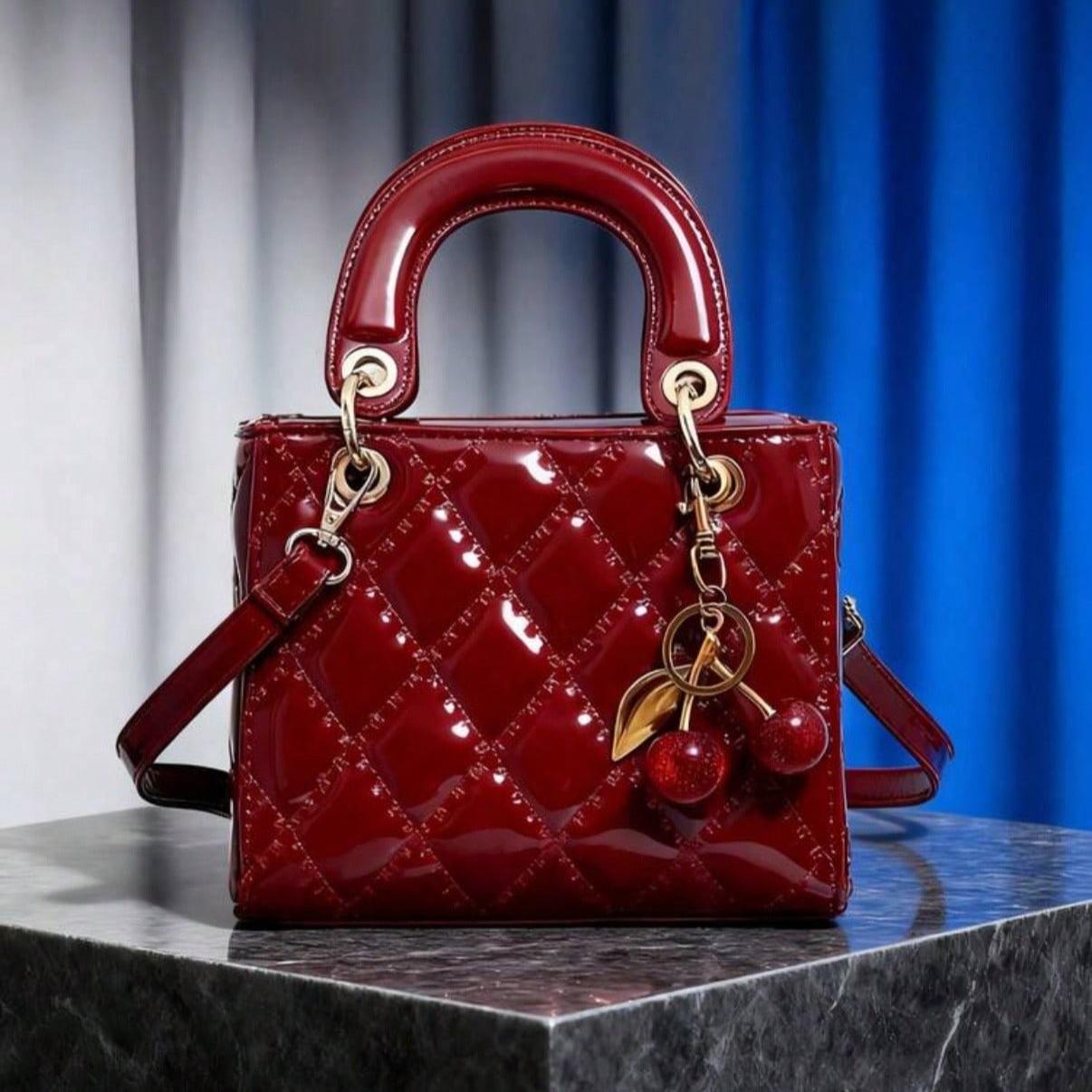 New Arrival Petite & Elegant High-End Tote Bag For Women, Fashionable & Lightweight, Best Selling New Style, Diamond Embroidery Handbag, Satchel & Shoulder Bag, Suitable For Spring/Summer Vacation, Campus Life, Daily Commute, Christmas Gift, Party &