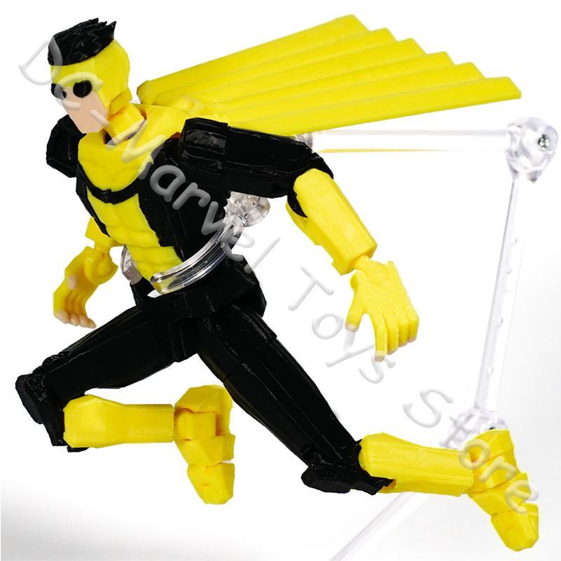 In Stock 3d Printed Invincible Boy Conquest Omni Man Dummy13 T13 Multi-Jointed Shapeshift Action Figures Mannequin Custom Toys