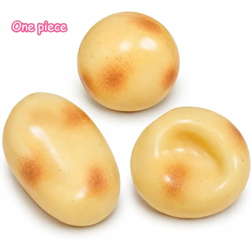 Squishy Coconut Oil Potato Moldable Stress Ball Fidget Toy No Rebound Potato Handmade Stress Ball Squeeze Toys Anti-Stress Mood Relief Toy Soft Stress Balls Soft Squeeze Squishies