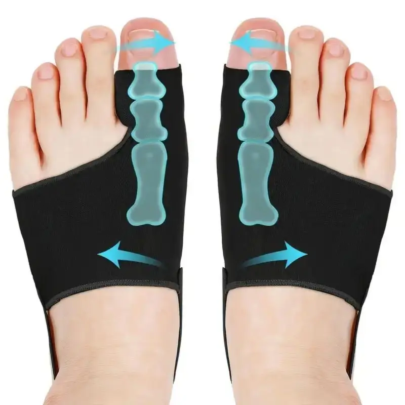 Orthopedic Bunion Corrector Splint Breathable Big Toe Straightener Day Night Hallux Valgus Support, Foot Care