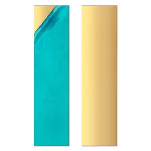 2 Pieces Brass Sheets, 5.08 Cm X 20.32 Cm, 0.5 Mm Thickness, 99.9% Pure Brass, Ideal for Engraving, Handcrafting, Jewelry Making