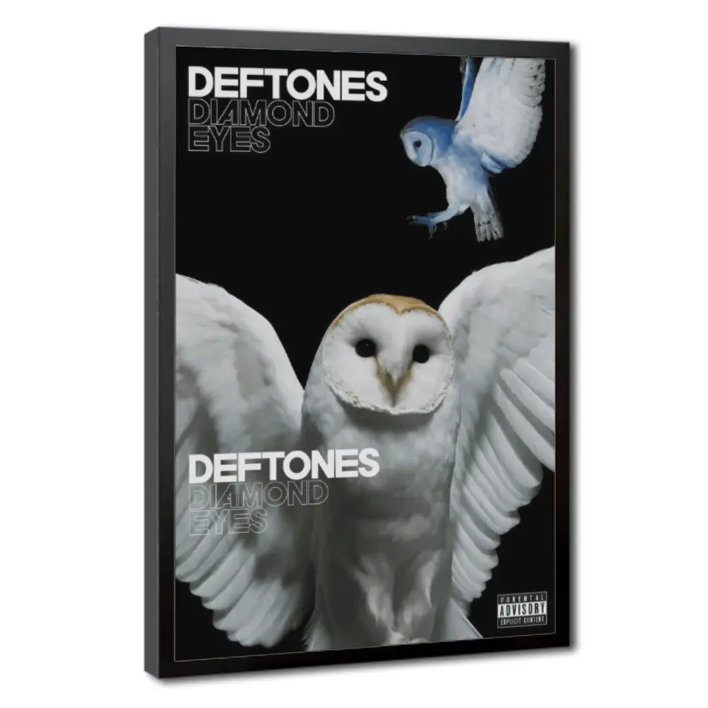 Deftones Rock Band Music Album Poster - High-Quality Glossy Paper Artistic Ultra HD Artwork, Victorian Gothic-Bohemian Chic Home Decor Decoration, Housewarming Gift (Home Inspo)