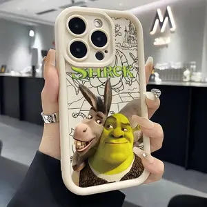 Cartoon Funny Movie Shreks Phone Case For iPhone 17 Air 16 15 14 13 12 11 Pro Max Plus