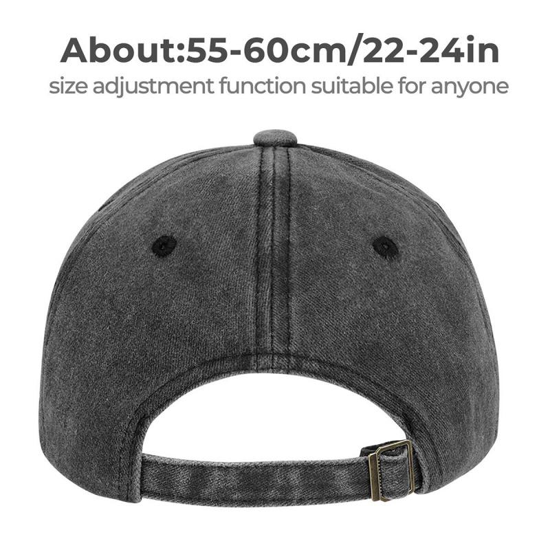 Shit Show Bold - Inspired, 'Shit Show' Supervisor Text Design Unisex Adjustable Adult Washed Denim Baseball Cap