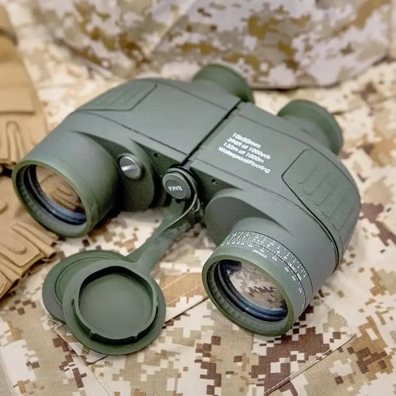Professional Digital Telescope, 10x50 Survival Hunting Binocular Rangefinder, Military, Outdoor Exploration, Bird Watching, Camping, Hiking, Camping Equipment