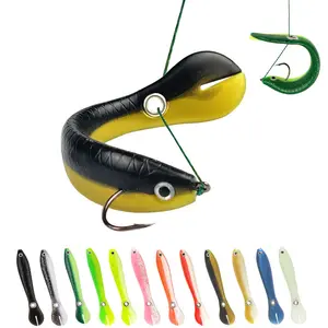 Lure soft bait, irritable loach, lure bait, imitation bionic bait, outdoor fishing supplies, fake bait