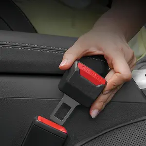 Car Seat Belt Extender Adapter, Convenient Plug-In Connector, Practical In-Car Safety Belt Extension Accessory, Easy Installation