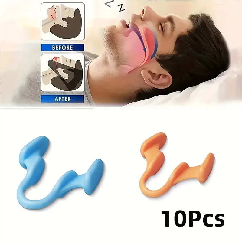 10pcs Sleep Aid Nasal Dilator, Enhances Oxygen Flow, Improves Sleep Quality, Anti-Snoring Solution, No Power Needed, Essential Home Item