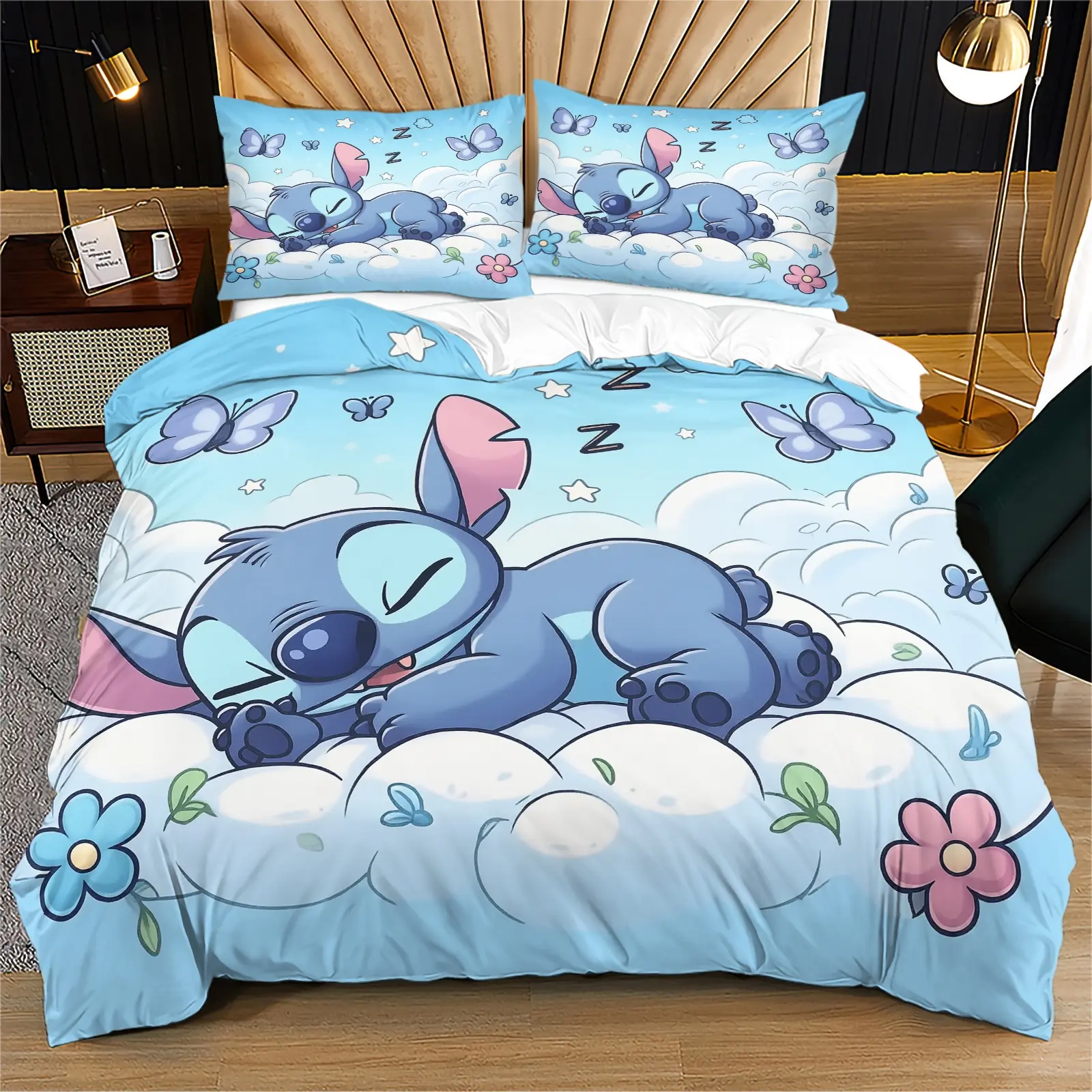 Cartoon Animal Print Quilt Cover Set, Cute Healing Design, Kids Bedroom Decor Gift, Includes 1 Bedding Sheet and 1-2 Pillowcases