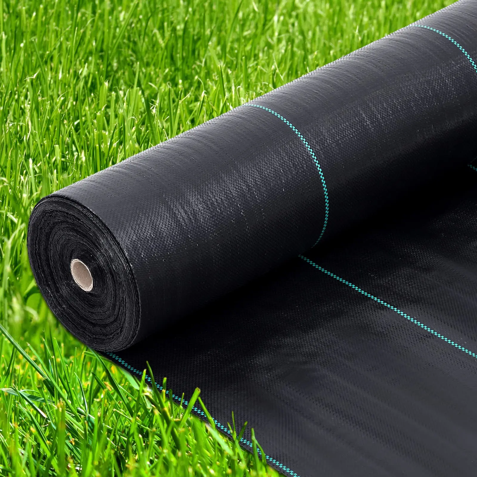 6.5Ft x 330Ft Heavy-Duty 3.2Oz Landscape Weed Barrier Fabric - Premium Ground Cover for Gardens, Driveways & Erosion Control, High Permeability Polypropylene Weed Block Mat