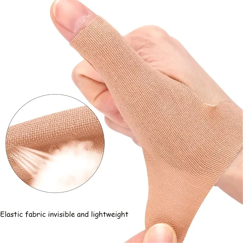 Thumb Support Strap 10 Elastic Breathable Thumb Support Strap, Sports Strap, Self-Adhesive Thumb Protection Strap, Finger Protection, Pre-cut Sports Strap, for Thumb Joint Support Sports Bandage