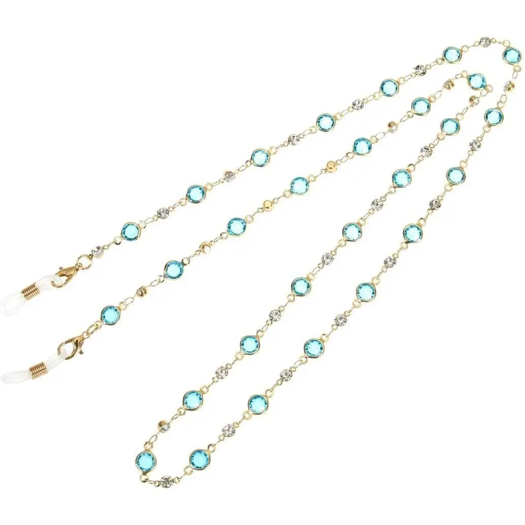 Sunglasses Chains for Women Eyeglass Chains Colorful Beads Reading Glasses Neck Cord Spectacle Strap Holder