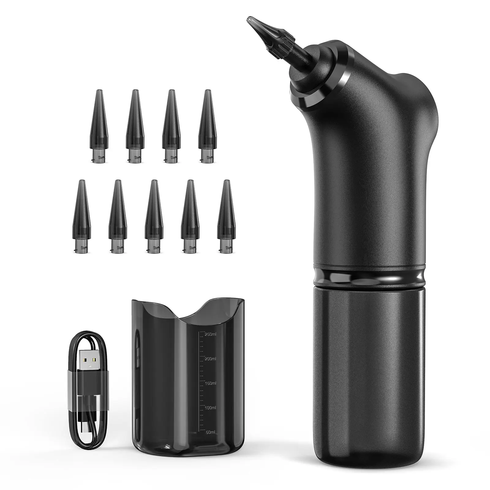 Electric Ear Cleaner, Gentle Home Use, One-Button Flush, Adjustable Water Pressure, Portable, Family-Friendly, Safe Ear Care
