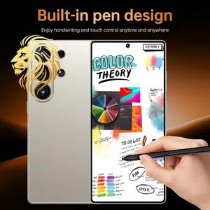 Full Network Smart Phone, Multifunction 6.75 Inch Large Screen, Includes Stylus Pen, 3+64g Android 10, Dual Sim Support, Memory Card Slot
