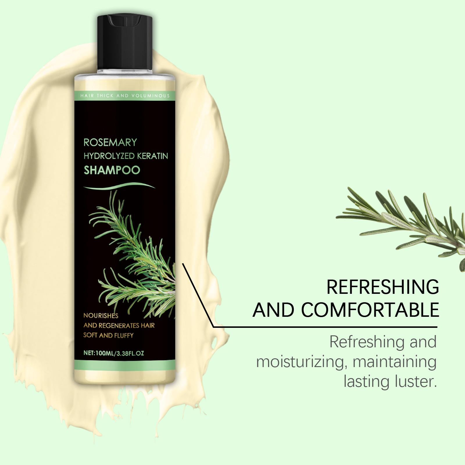 DOHER Rosemary Shampoo Is A Daily Cleansing Shampoo For The Scalp, Moisturizing Hair, Nourishing Natural Luster, Smoothness And Hydration