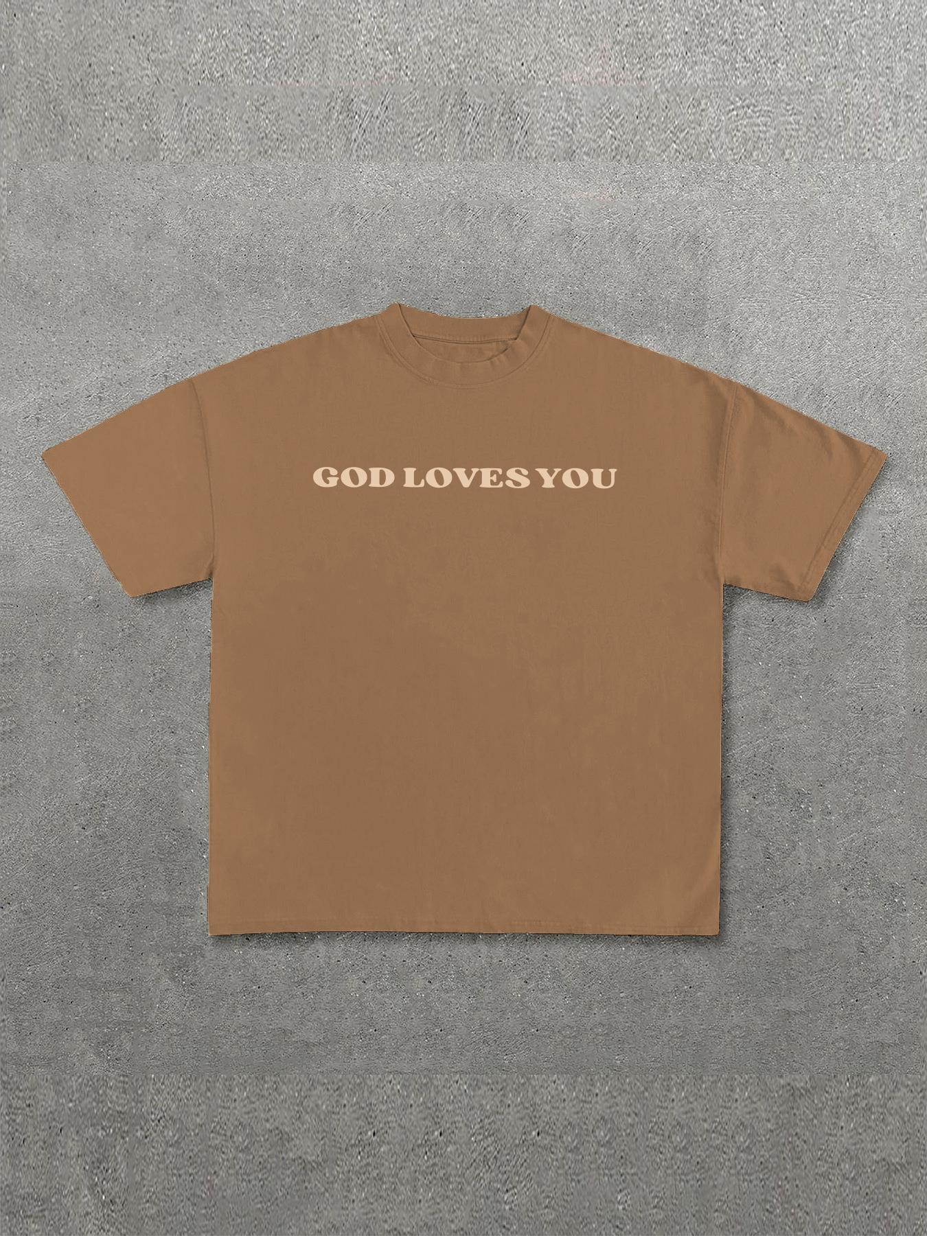 Men's Slogan Athletic Letter Print Graphic Round Neck Tee, Fashion Casual Short Sleeve T-shirt for Daily Outdoor Wear, Casual Summer Top for Men