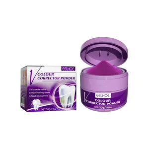 EELHOE v34 Whitening Tooth Powder Cleans Teeth Stains Fresh Breath Whitening Teeth Cleaning Powder