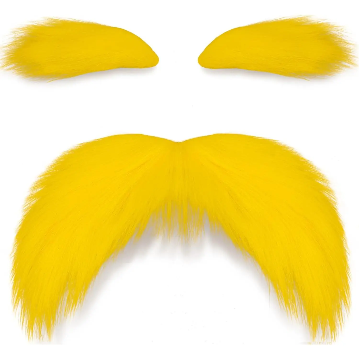 Mustache and Eyebrows, Funny  Costume Accessories,Self Adhesive  Beard Mustaches Bushy Eyebrows 1