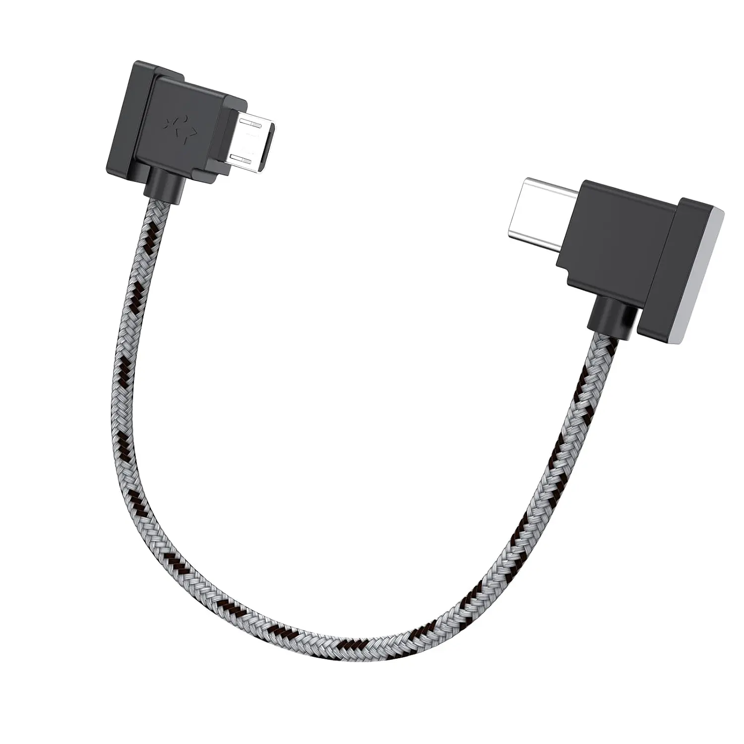 USB to USB C Remote Controller  for  Mavic Mini, Mavic Pro,SE | for Mavic Air/2 Pro/Zoom, Spark, Mini SE Drone Accessories to  17/16/15, Galaxy, iPad, Braided OTG Data  (0.5FT)