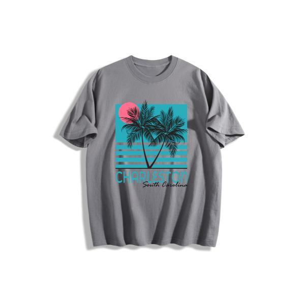 Charleston White Tia Kemp Tshirt: The Ultimate Charleston SC Summer Vibe Tee #CharlestonSC #SouthCarolina #TiaKemp #CharlestonTshirt #RetroTee #BeachVibes #SummerFashion